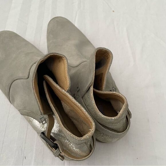 GEOX tan with metallic Marlyna booties size 40 (size 10) - Picture 6 of 12